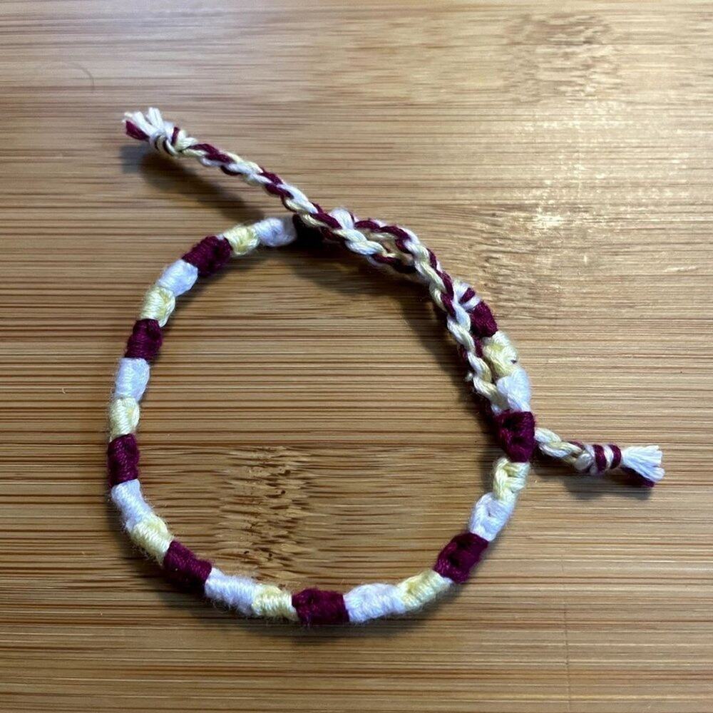 May Woven Bracelet anklet trendy comfortable tie embroidery thread woven gift